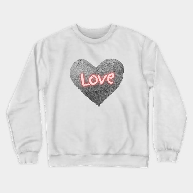 Platinum Love Crewneck Sweatshirt by Mazzlo Shop